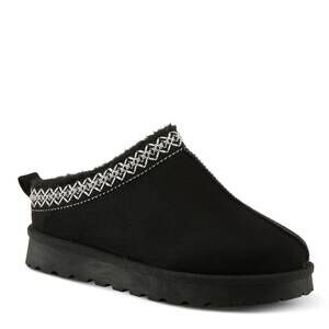 NEW FLEXUS women's alexon clog shoe in black